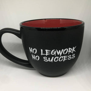 Black and red NLNS mug