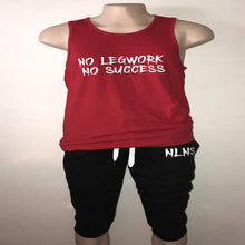 Load image into Gallery viewer, Red NLNS unisex tank top